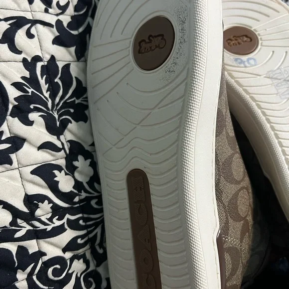 Brown and Tan High-Top Sneakers - Picture 5 of 7